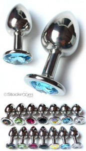 Swarovski Crystal Jeweled Plugs